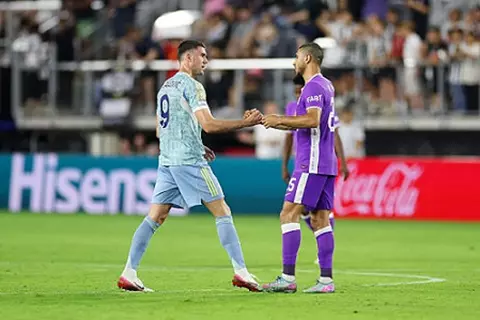 تقنية الفيديو حرمته من أول أهدافه.. ماذا قدم رامي ربيعة مع العين أمام يوفنتوس؟ (صور)